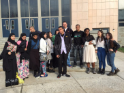 بالصور: بعثة طلاب الثانوية الشاملة تلتقي بمفتشي المعارف بولاية فيلادلفيا